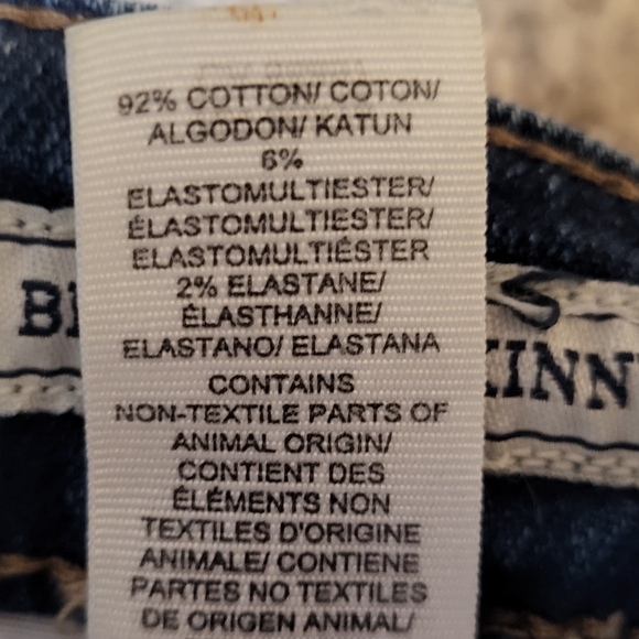 Lucky Brand Blue Bridgette Skinny Jeans with Modern Distressing - Size 4/27 - Picture 6 of 8